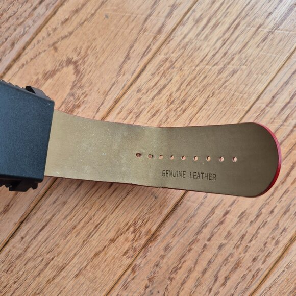 S.T.A.M.P.S Watch Red Rose Untested Nature Wearable Art - Picture 8 of 12